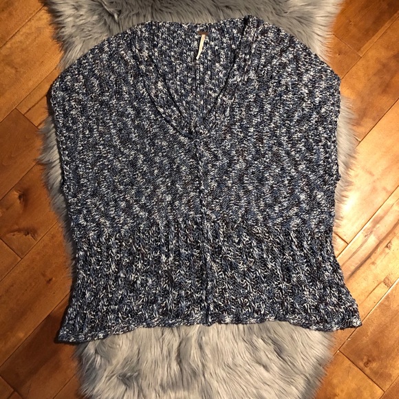 Free People Sweaters - Free People Open Knit Sweater Size Large